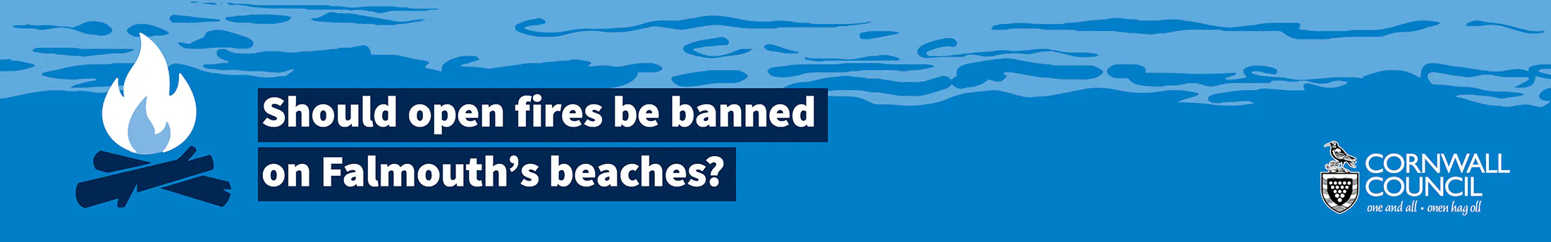 Should open fires be banned on Falmouth's beaches?