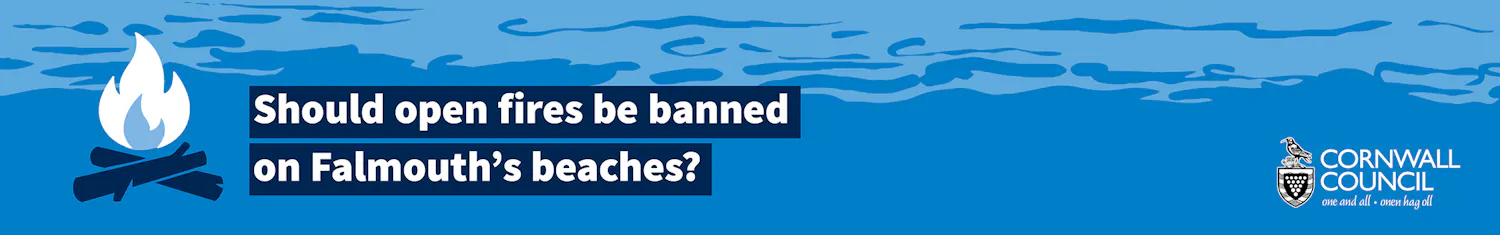 Should open fires be banned on Falmouth's beaches?