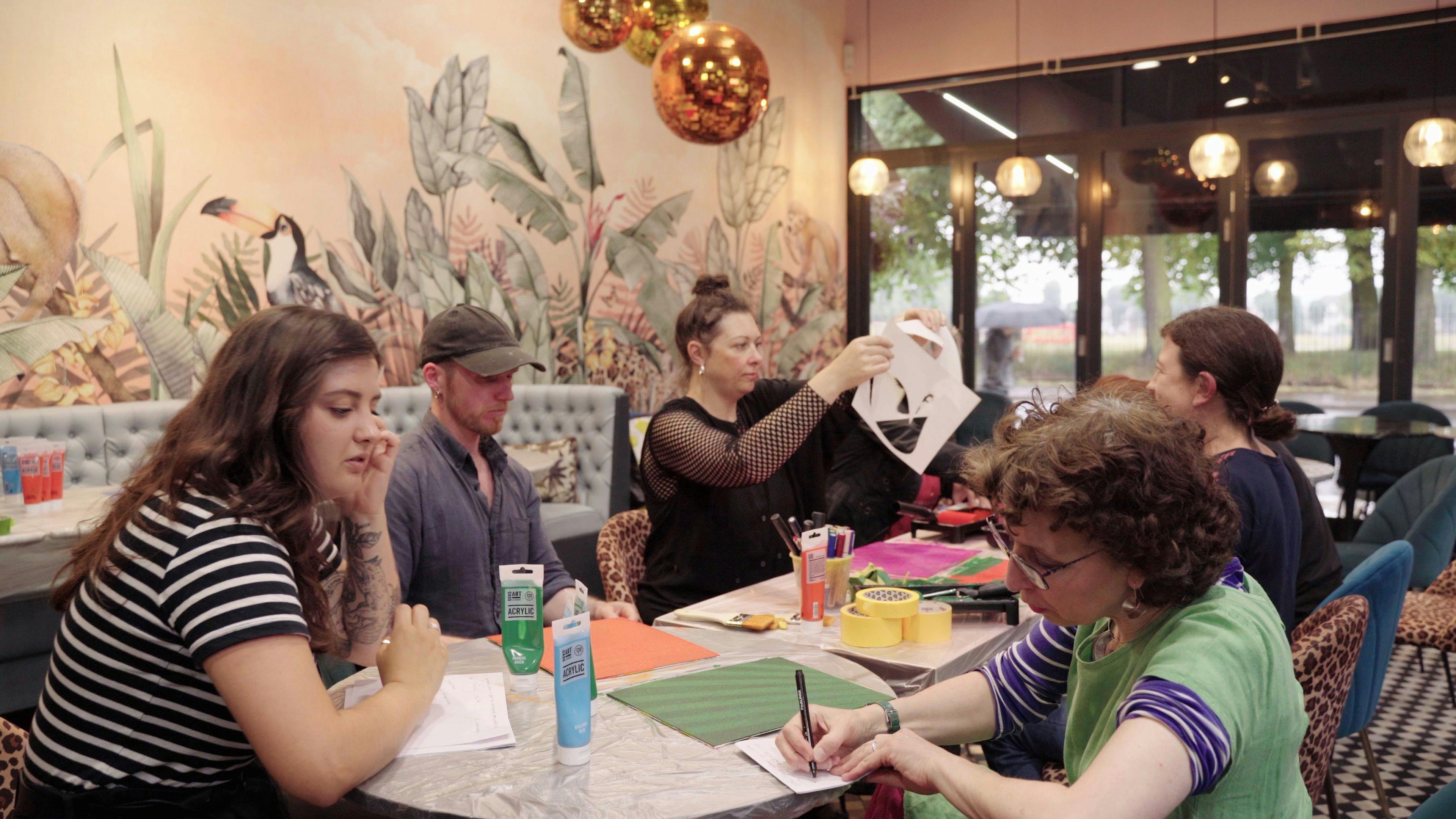 Workshop at Starfish Loves Coffee