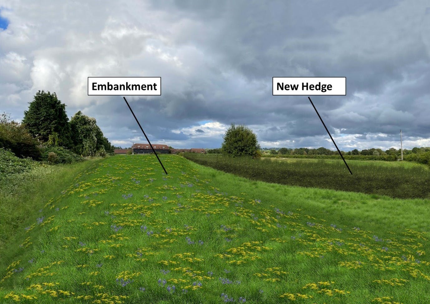 artists impression of the flood embankment north of access from Fullerton Road.jpg