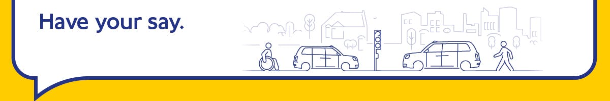 Image with logo Have your say.