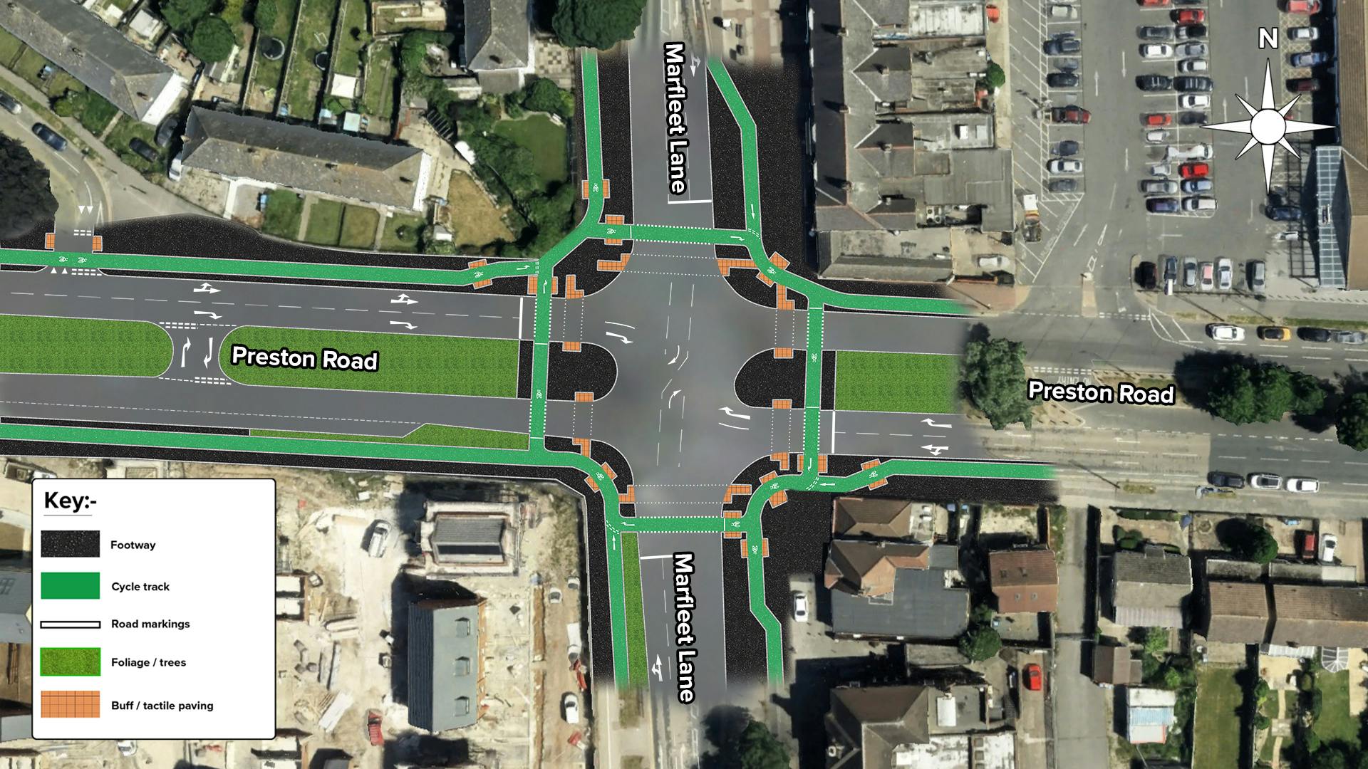 Preston Road Cycle Scheme