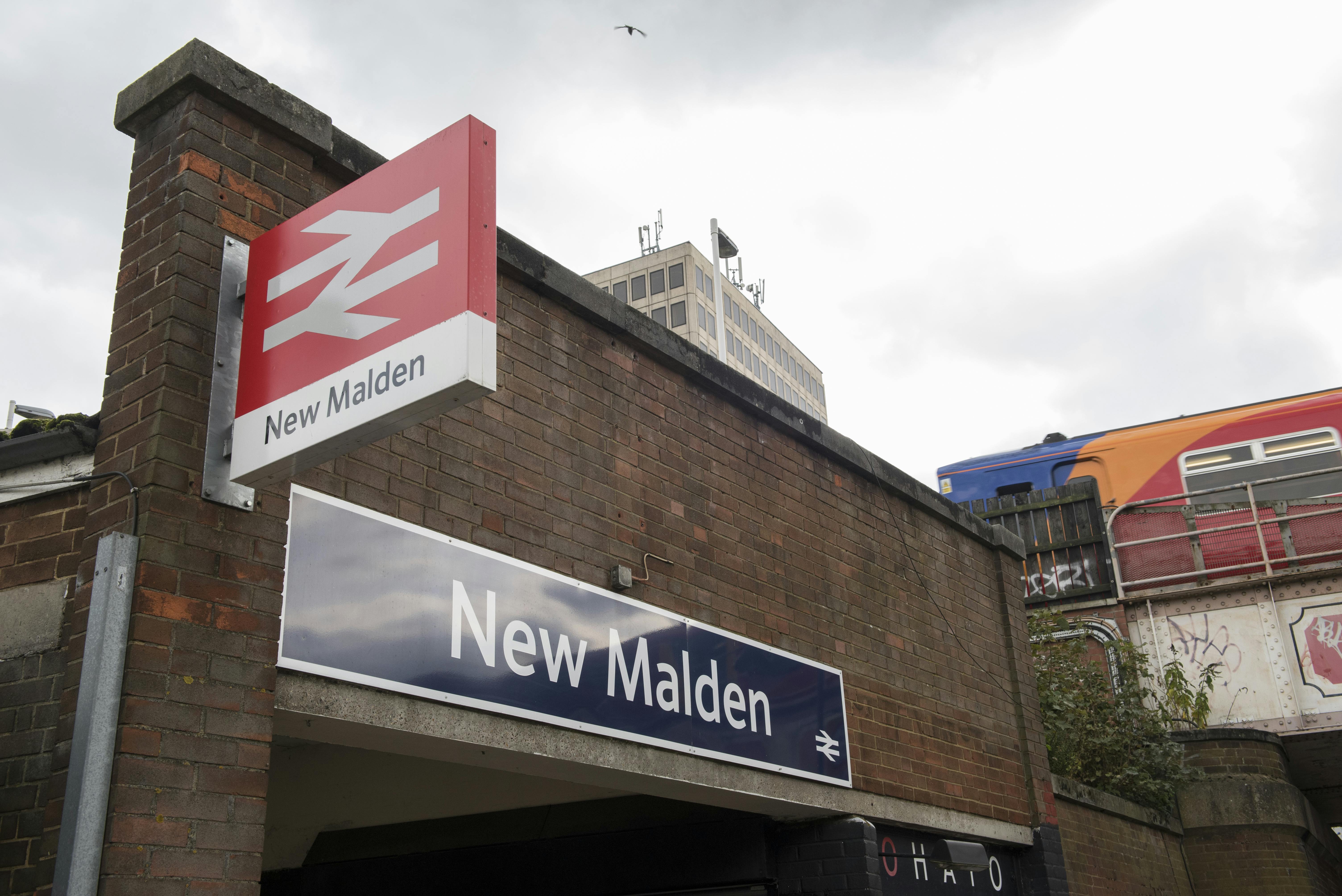 New Malden Train Station