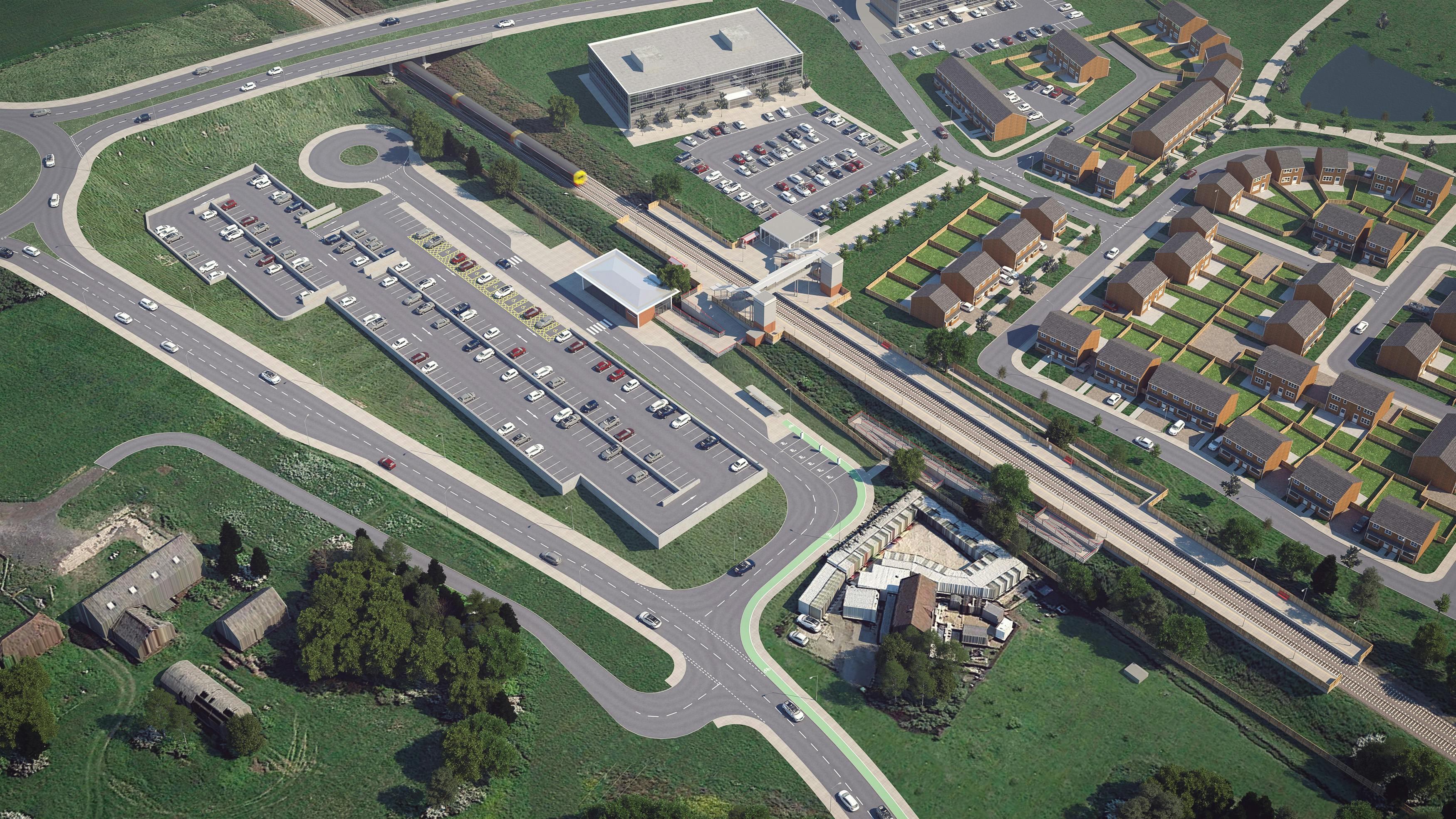 Thorpe Park proposed location and access