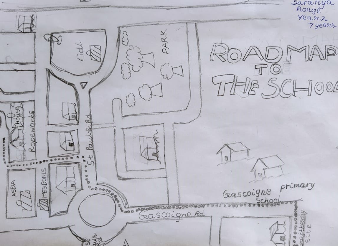 Road map by Saranya Sesetti