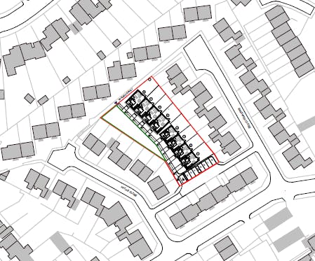 Coolinge Lane site map.png