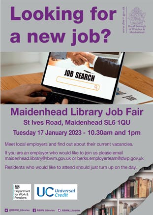 Maidenhead Job Fair -  17 Jan 2023