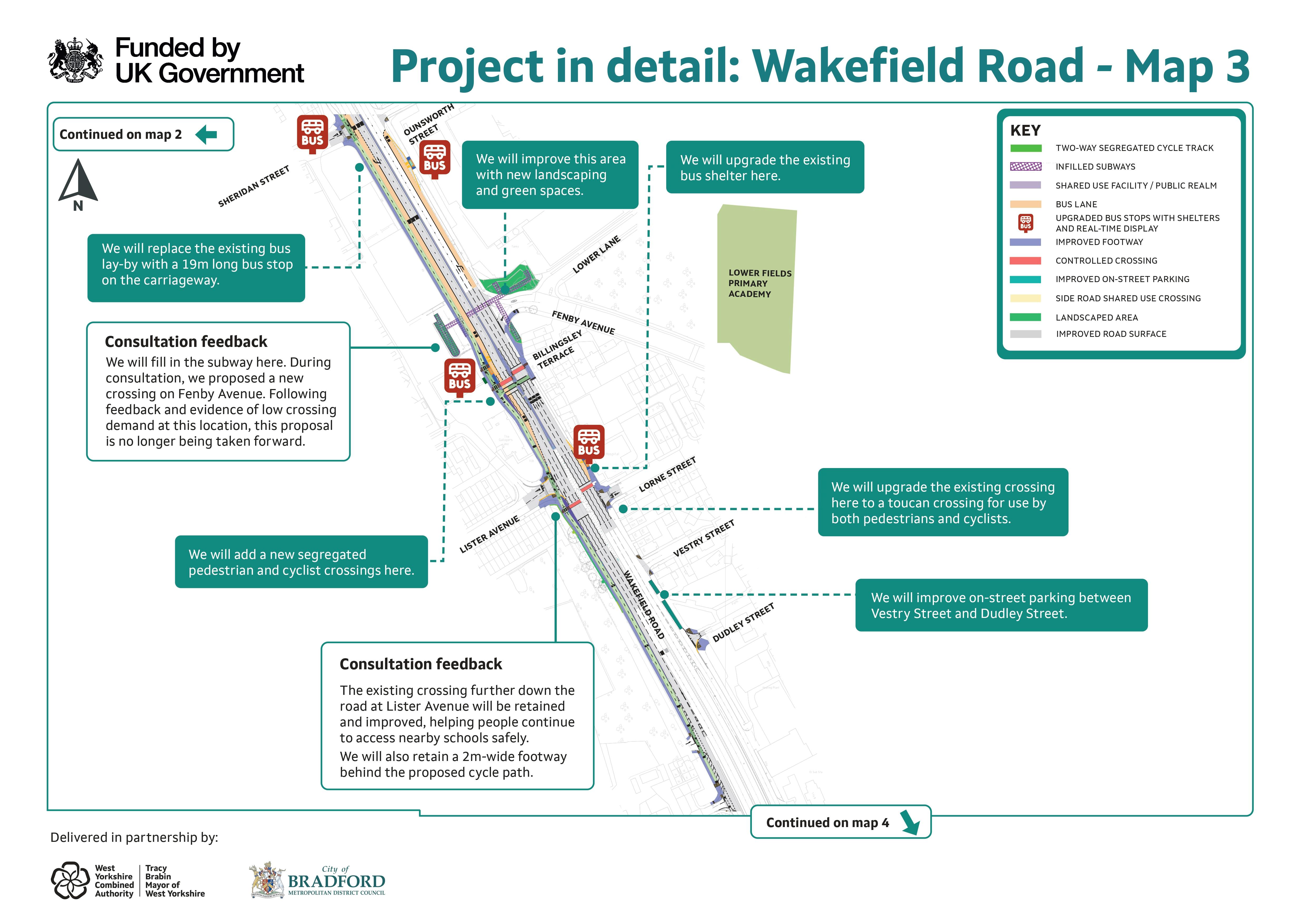 Wakefield Road Map 3
