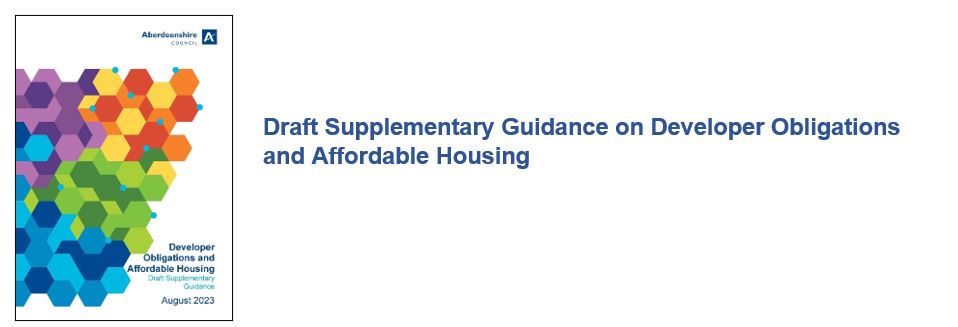 Draft Supplementary Guidance on Developer Obligations and Affordable Housing