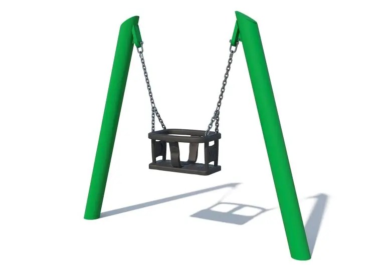 Combination of Basket and Cradle Swings