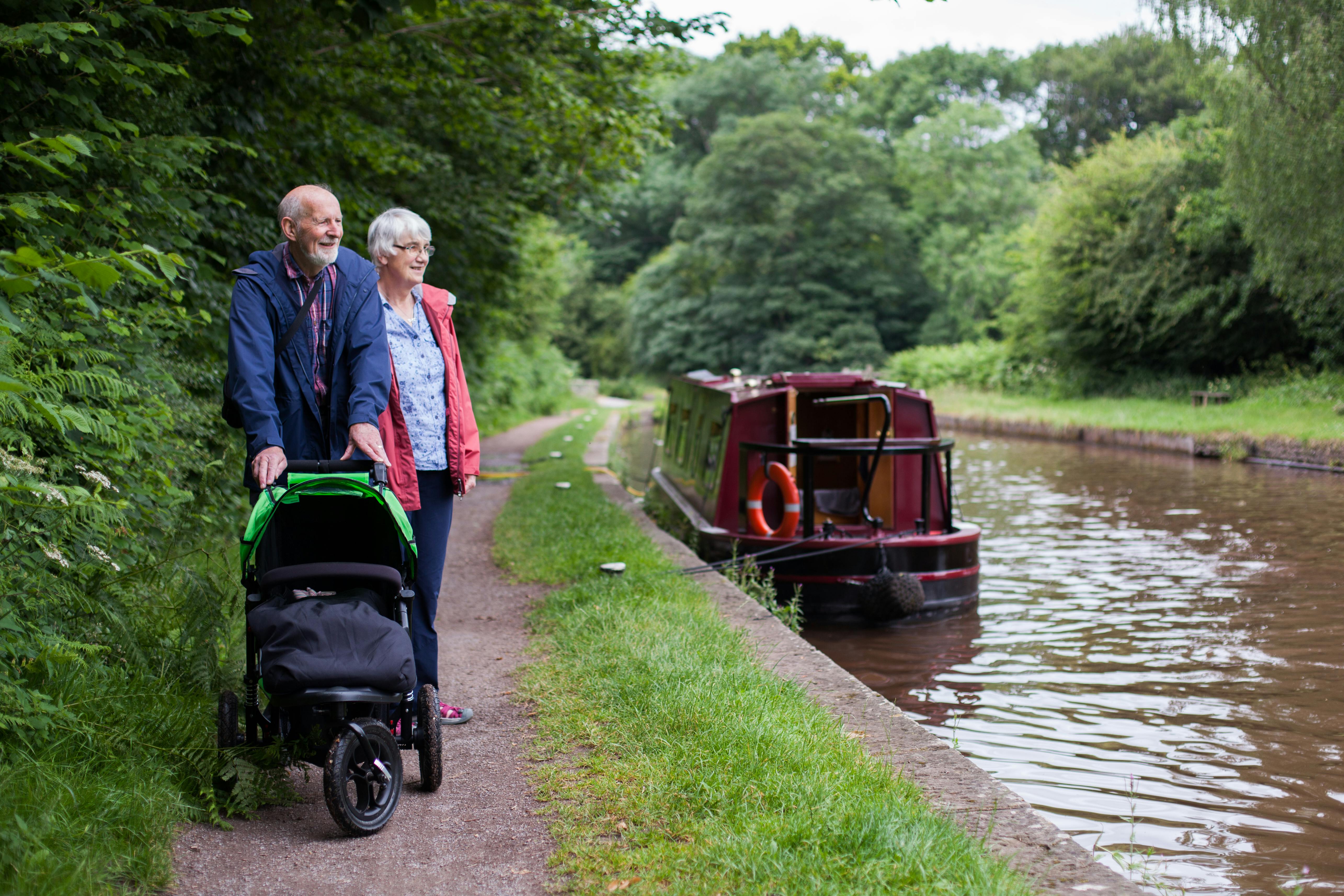 demonstration of access for pushchair walk along canal post-improvements.jpg