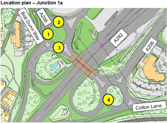 Location Plan - Junction 1a