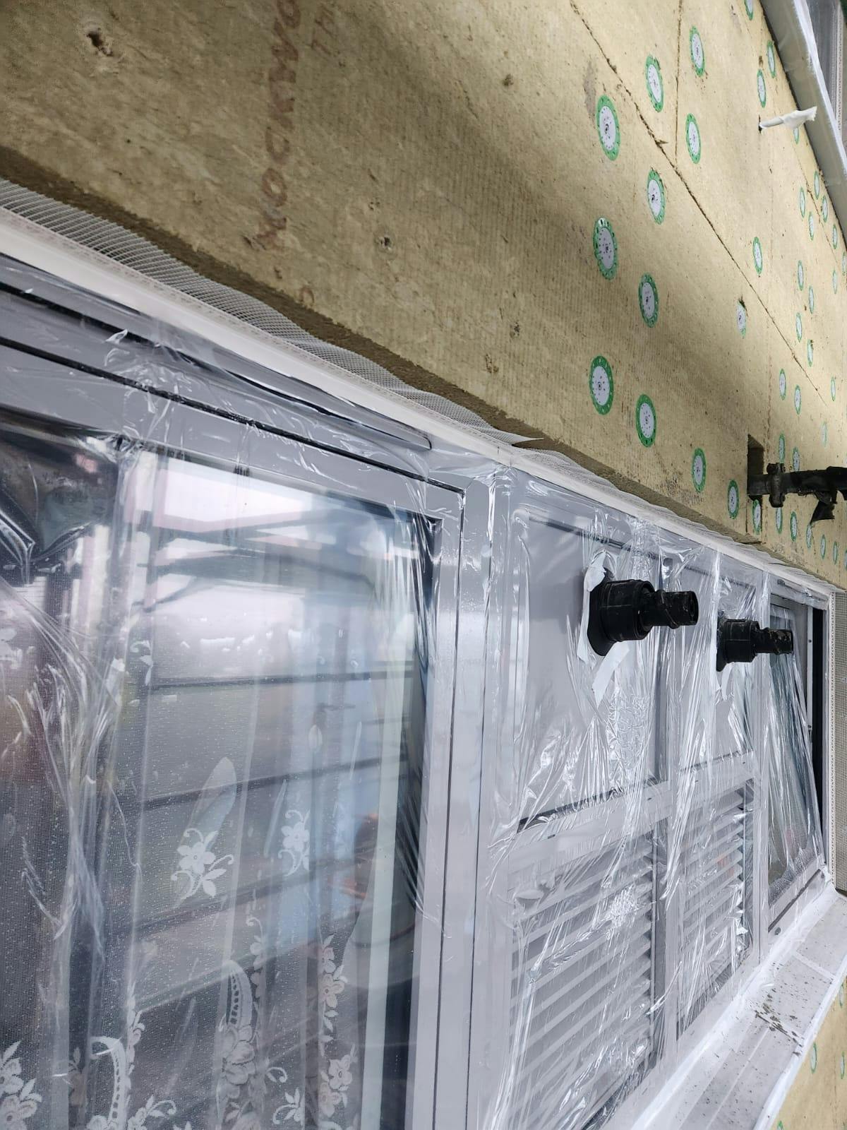 EWI installation and new condenser pipes_Sep23