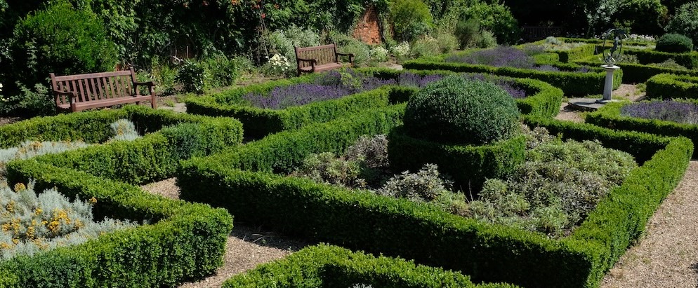 Harlow Museum gardens