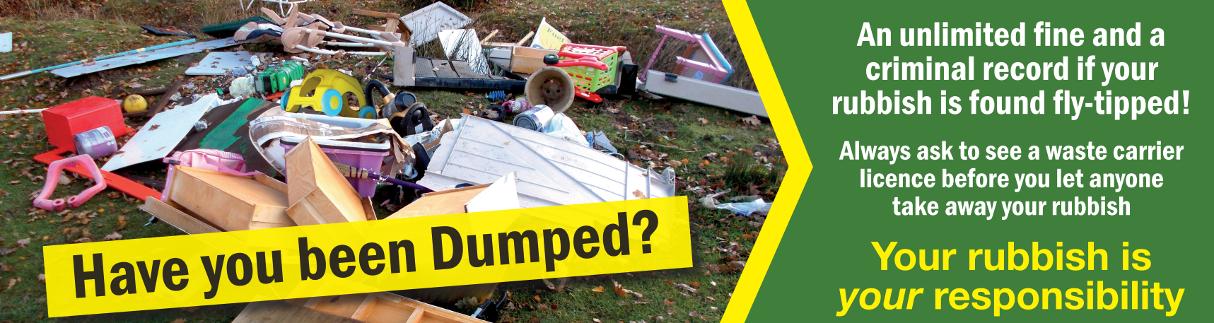 Your Rubbish, Your Duty Banner