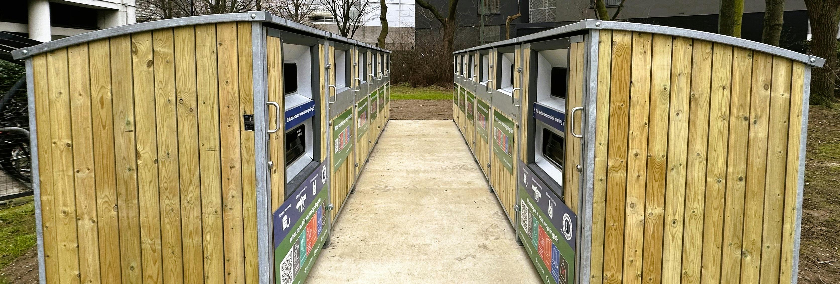Example of an estate recycling site