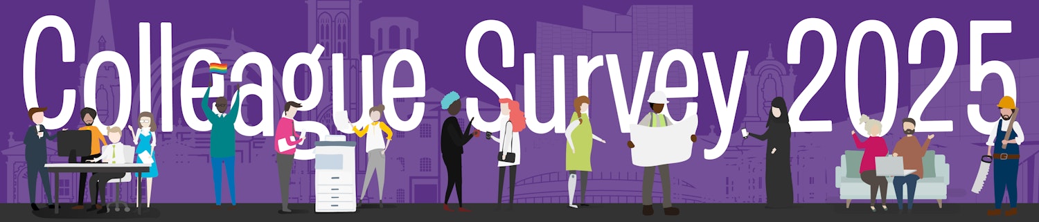 Colleague survey banner