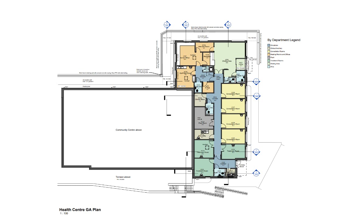 Health Centre Floor Plan