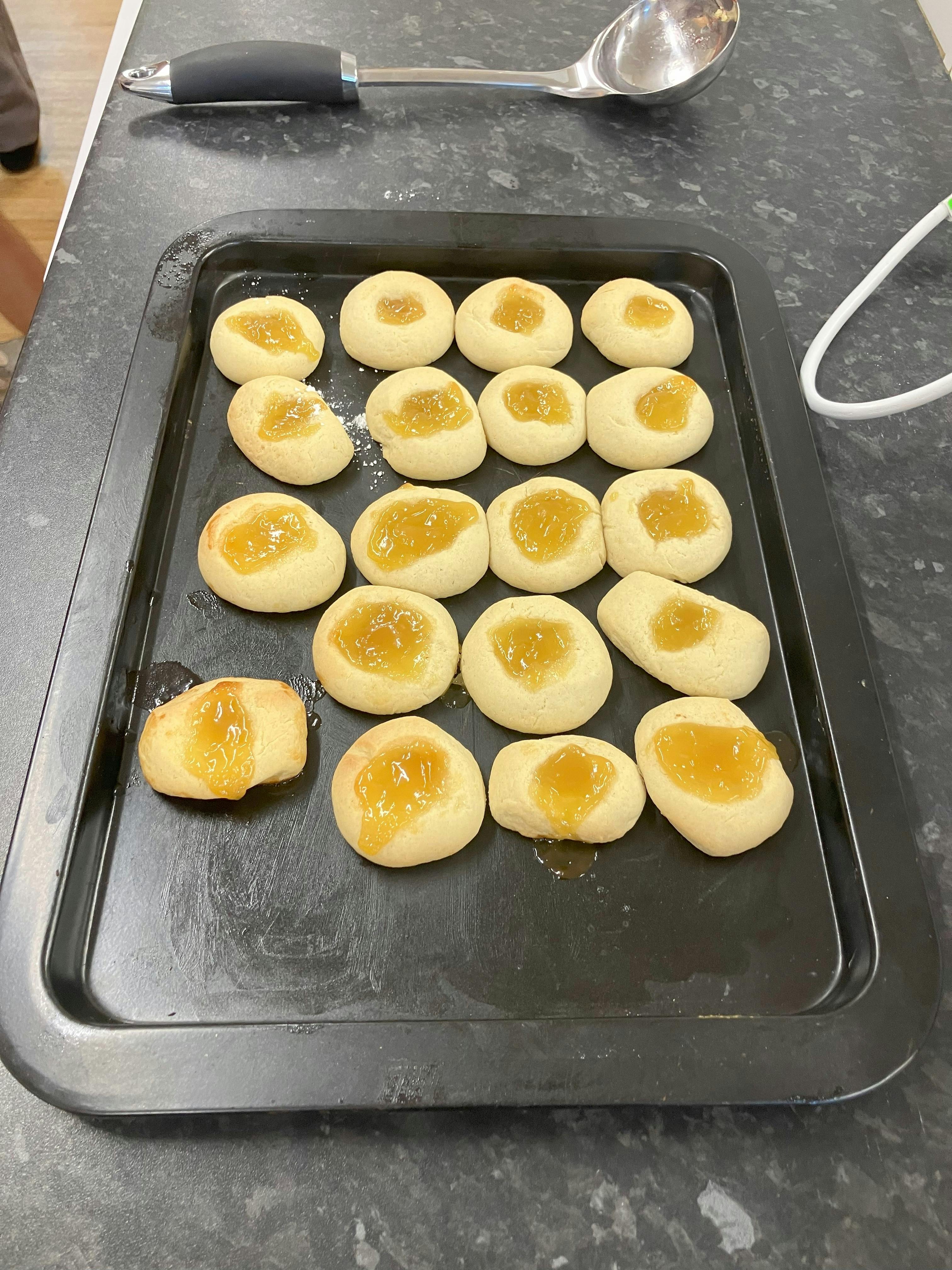 Jam & Lemon cookies 9.7.25