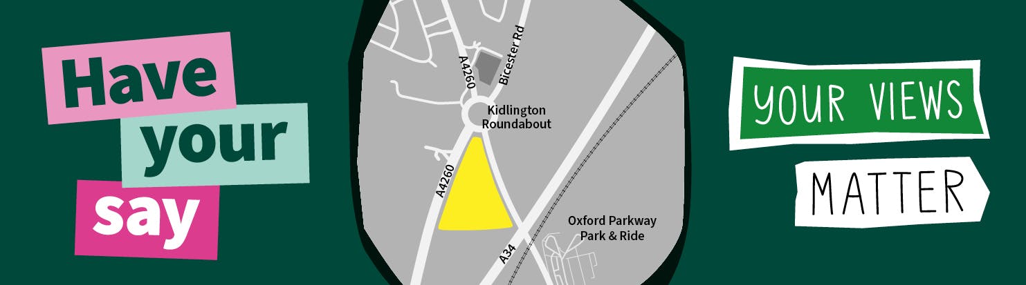 Map showing the triangle site