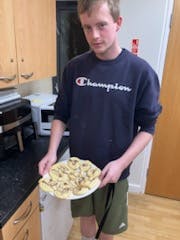 Chocolate covered shortbread