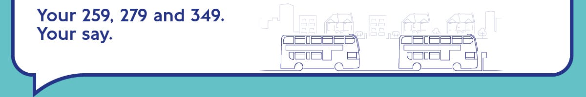 Image with logo Your 259, 279 and 349. Your say.