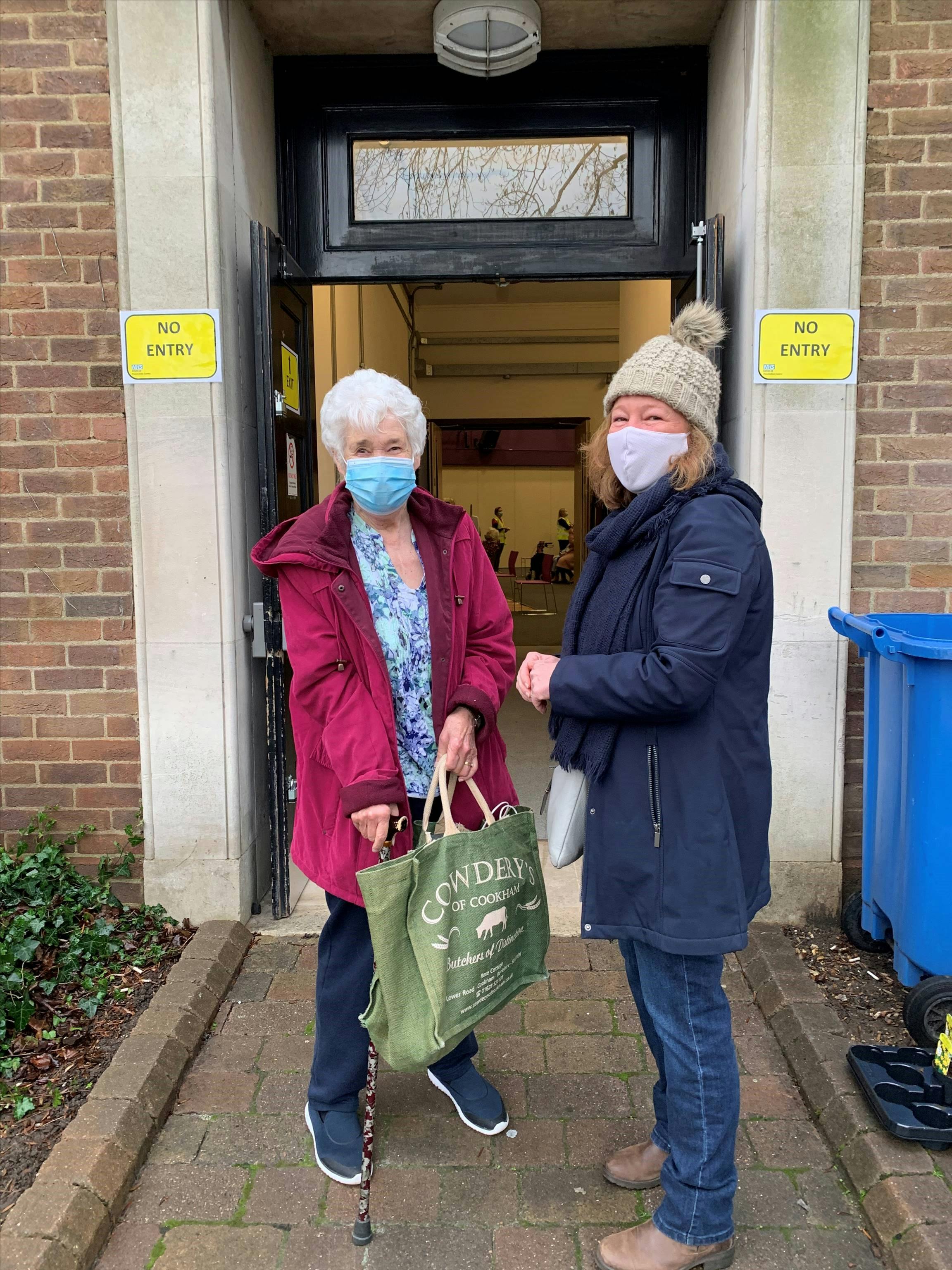 Covid Vaccination Centre - spreading some Xmas cheer !!