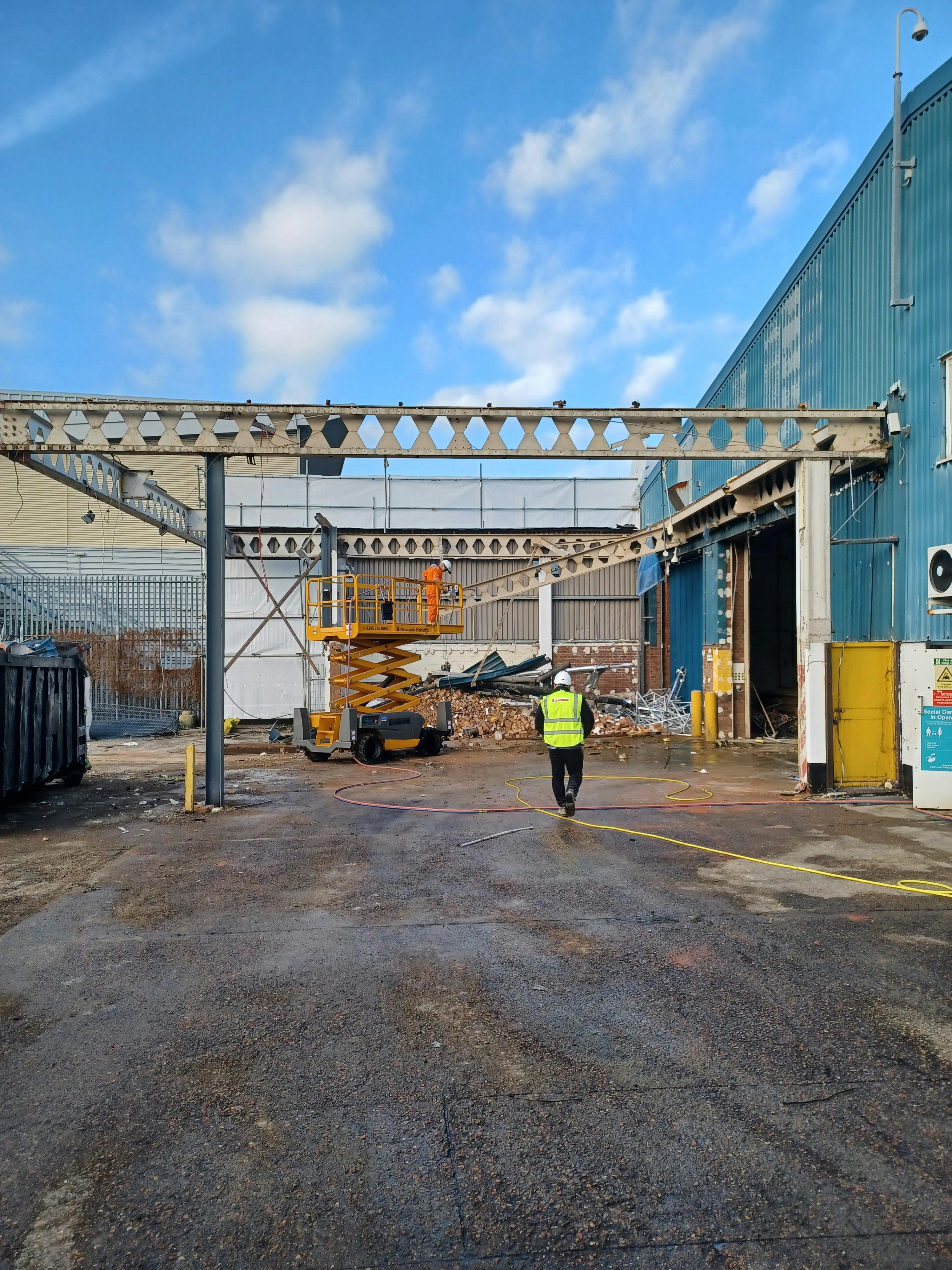 Demolished loading bay_Jan22