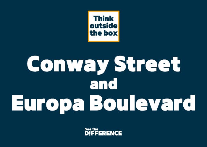 Conway Street and Europa Boulevard