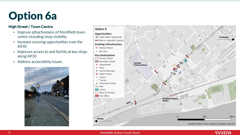 Option 6a: High Street/Town Centre