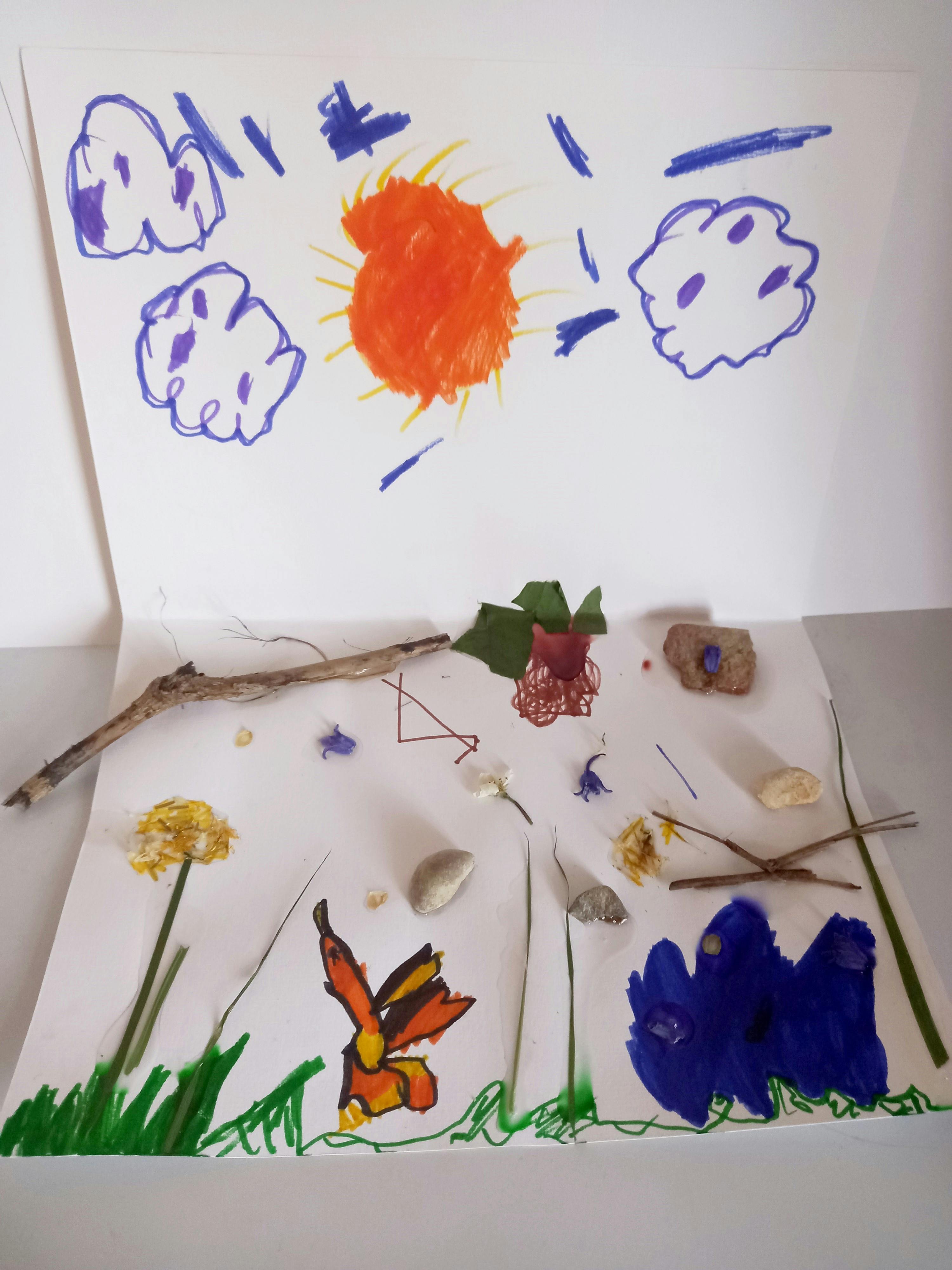 Pretty nature and lake