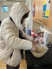 Christmas cake making 10.12.25