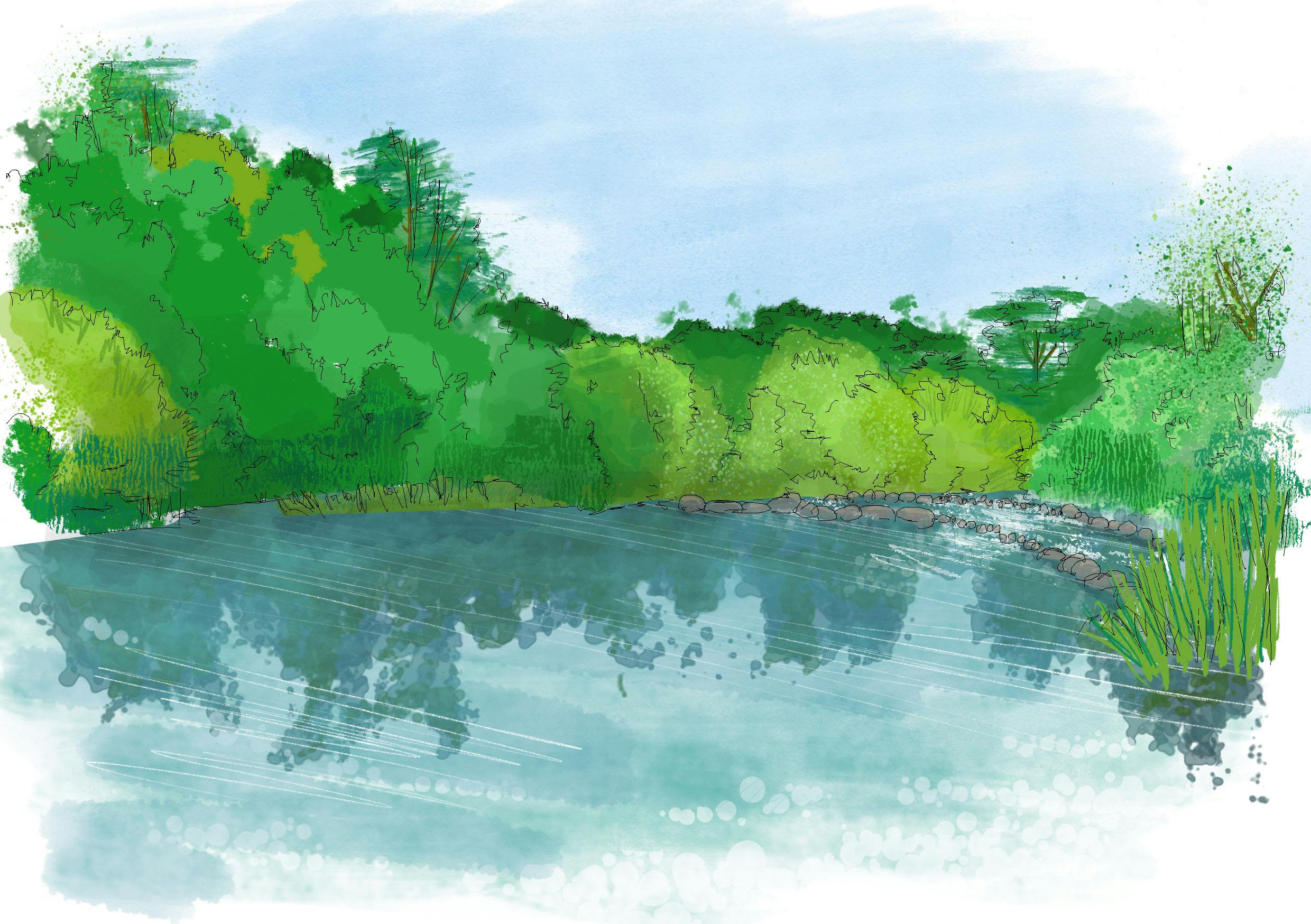Viaduct sketch no. 3