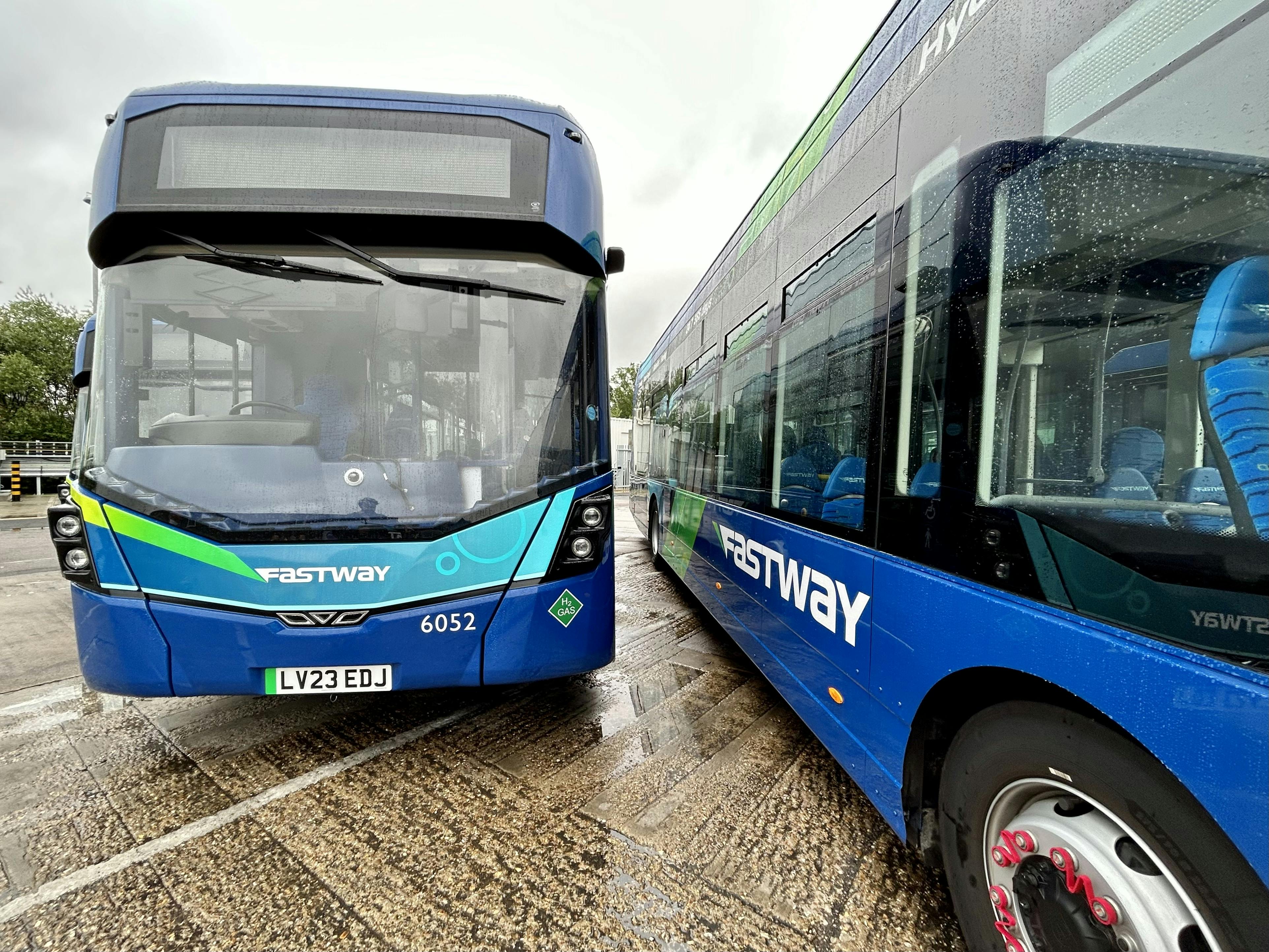 Metrobus Fastway hydrogen buses
