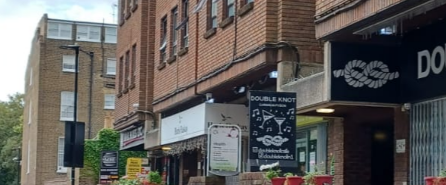 Section of Duncan Street shop fronts