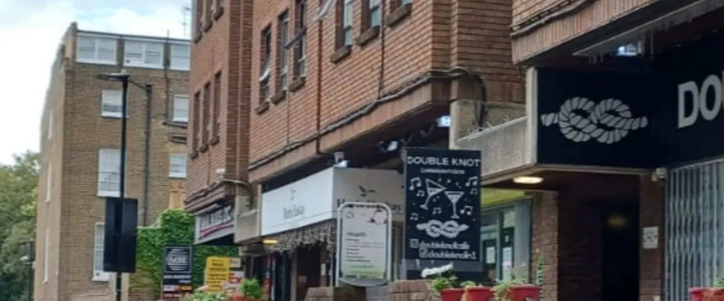 Section of Duncan Street shop fronts