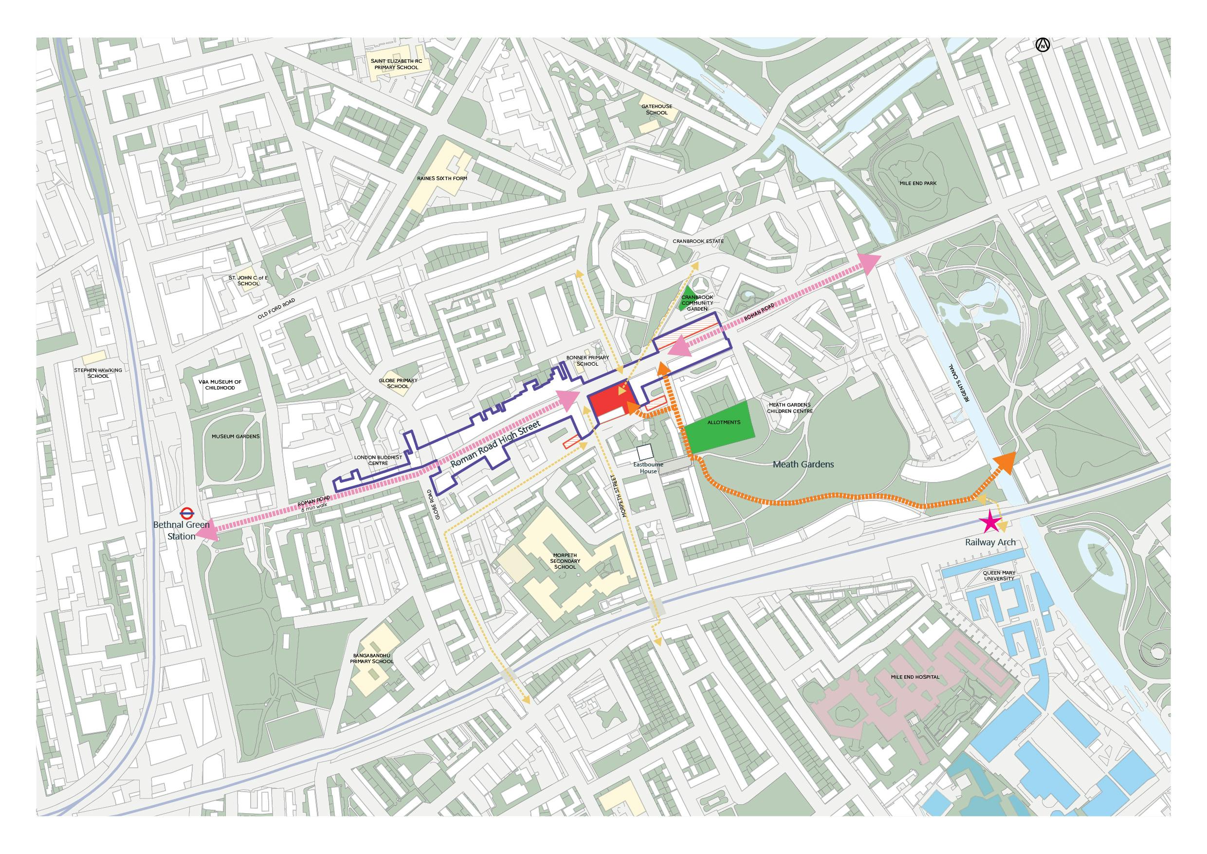 Roman road west regeneration programme masterplan