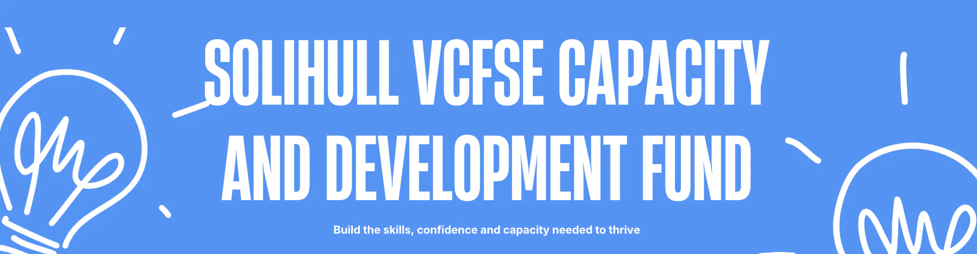 Solihull VCFSE Capacity & Development Fund
