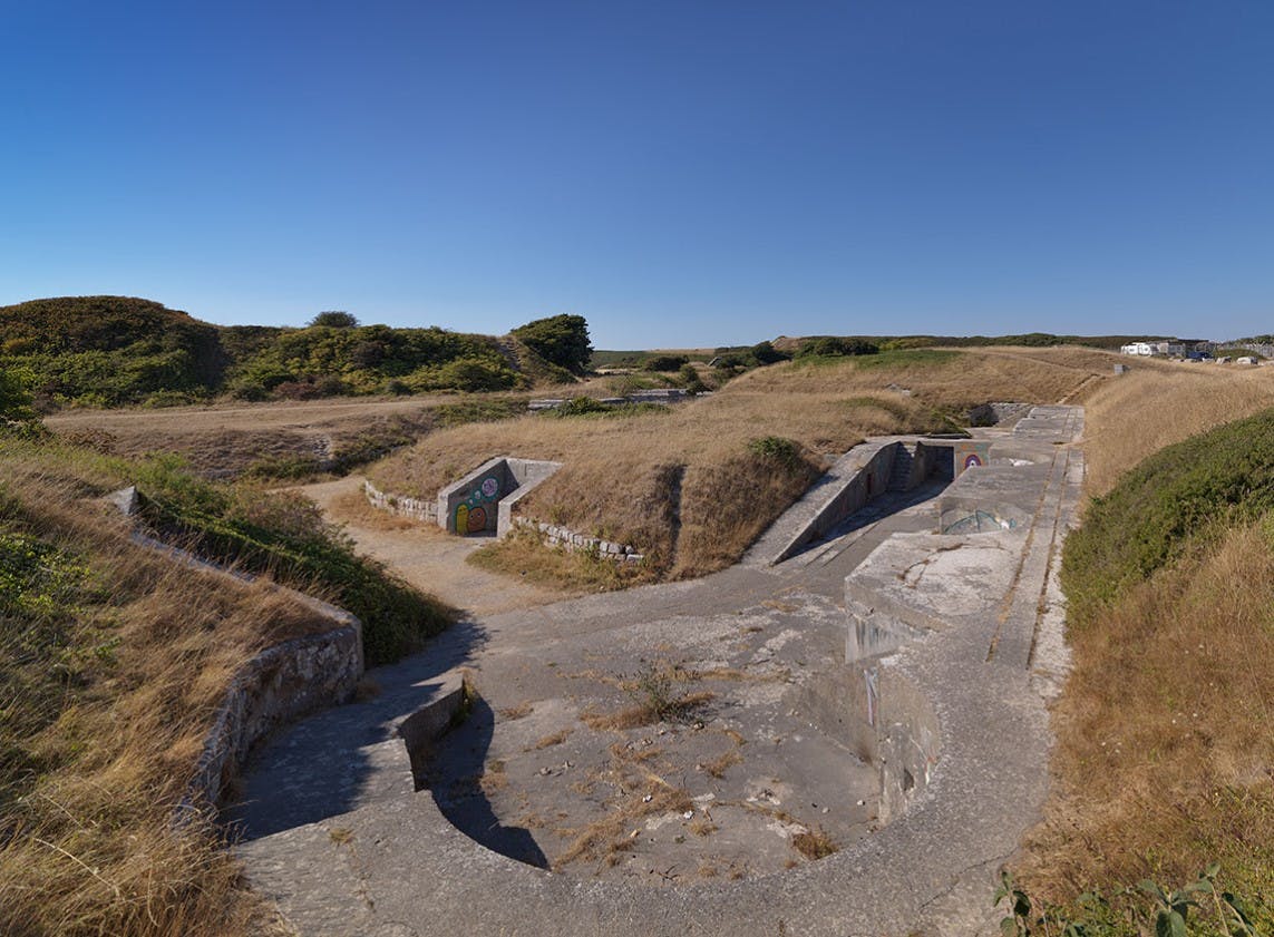 High Angle Battery 4 - credit Historic England Archives