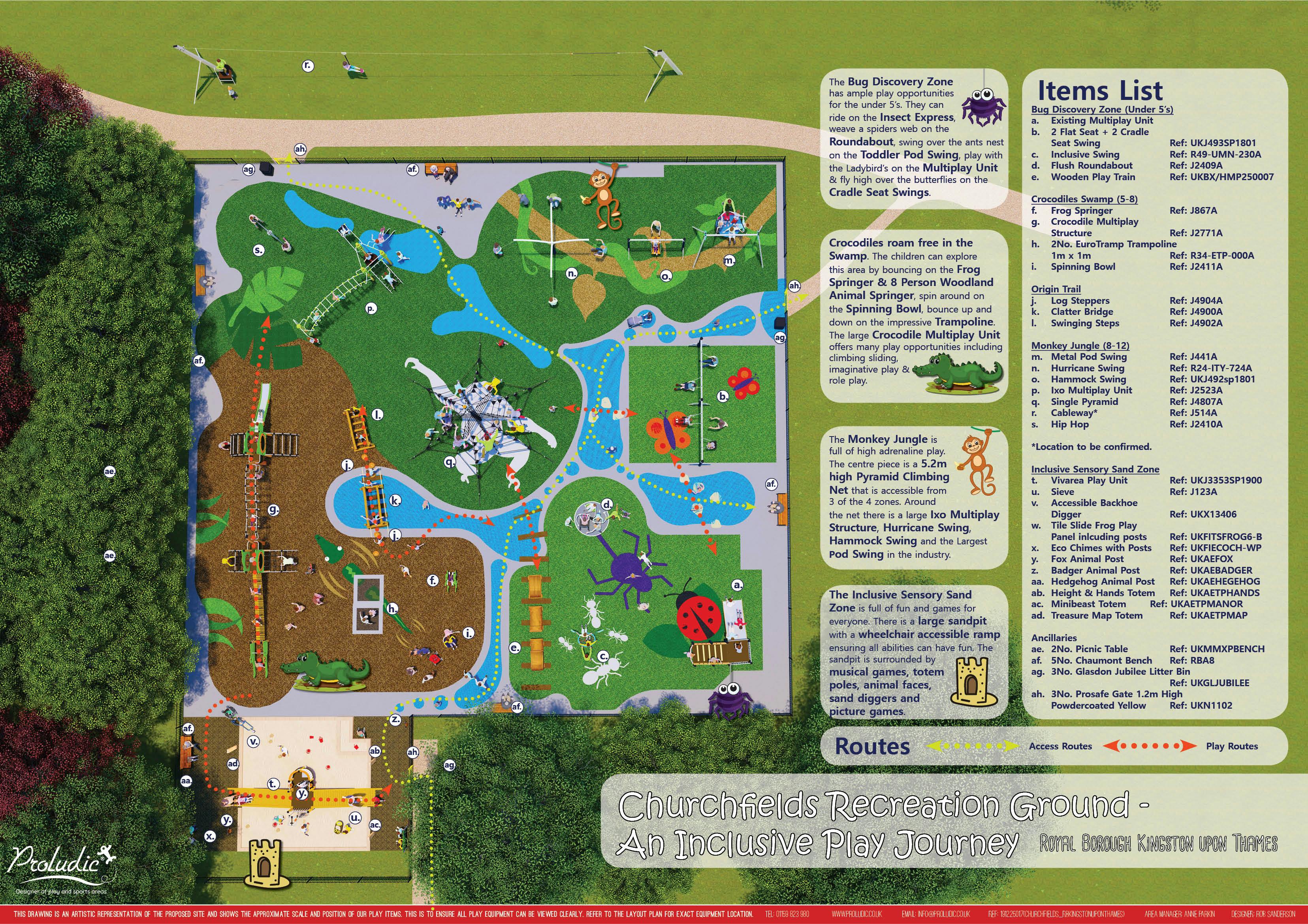 Churchfields Final Map