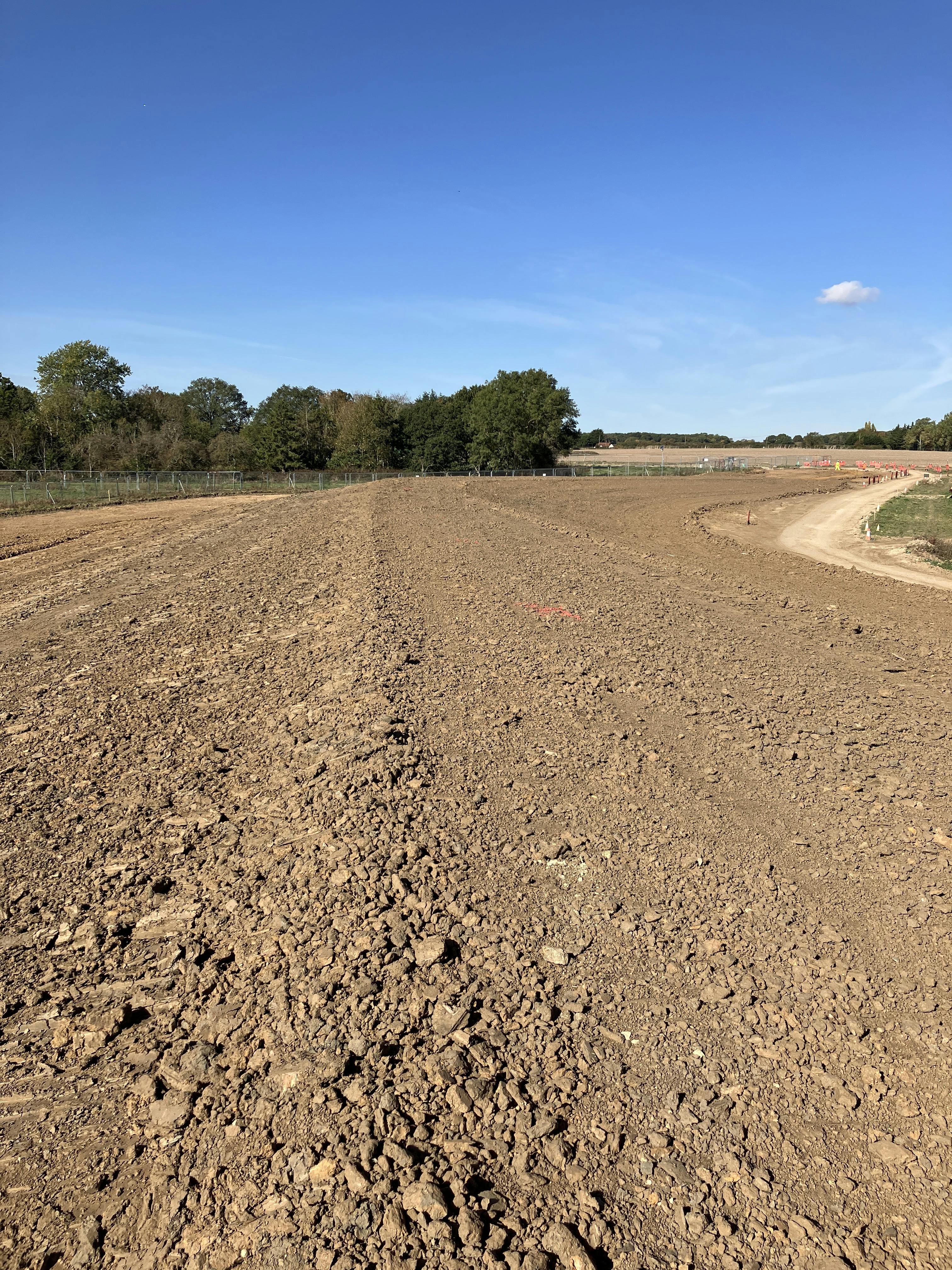 21. Earth embankment progress - western side - 30.09.2025.JPG