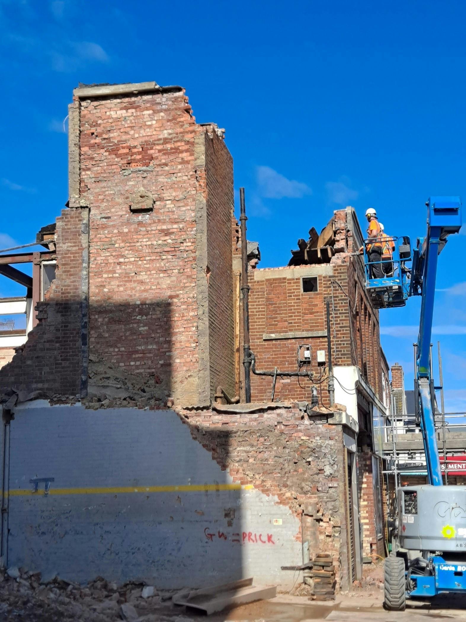 Goodwins and M&S Demolition - June 2024