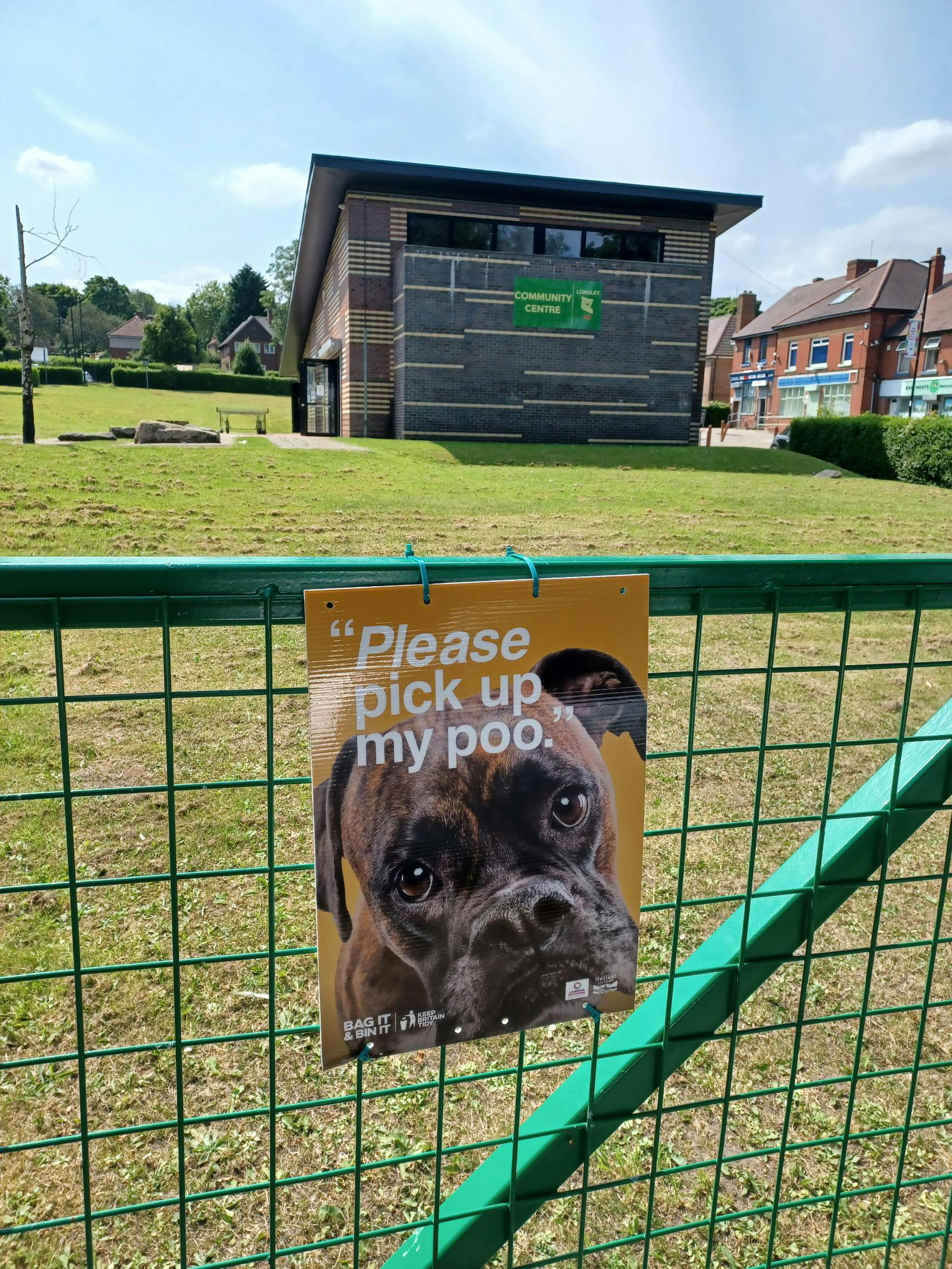 Dog fouling banner