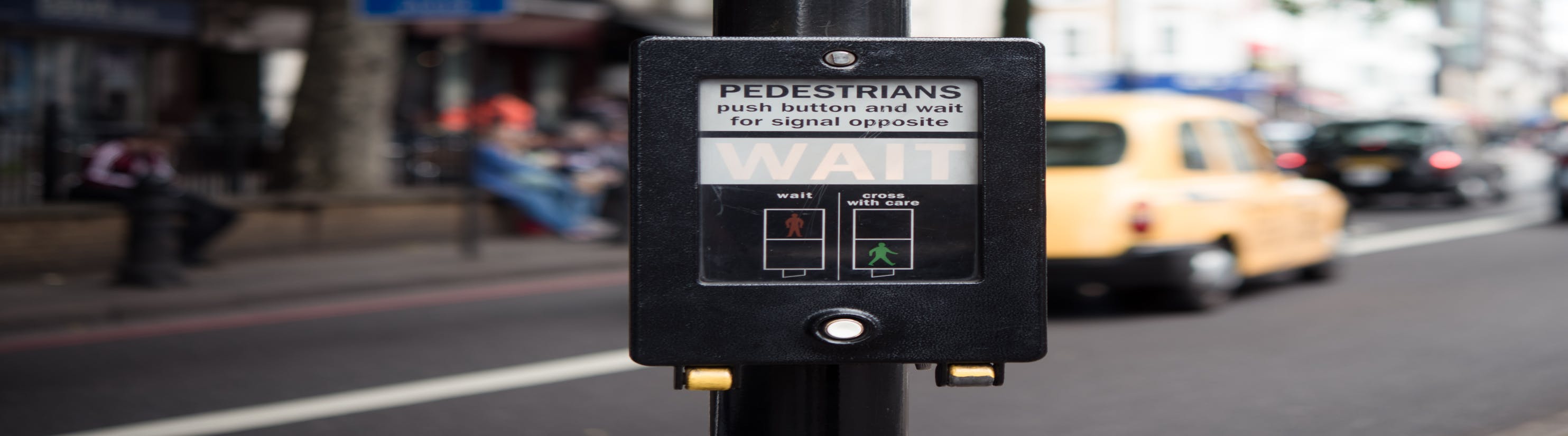 Photo of puffin crossing button