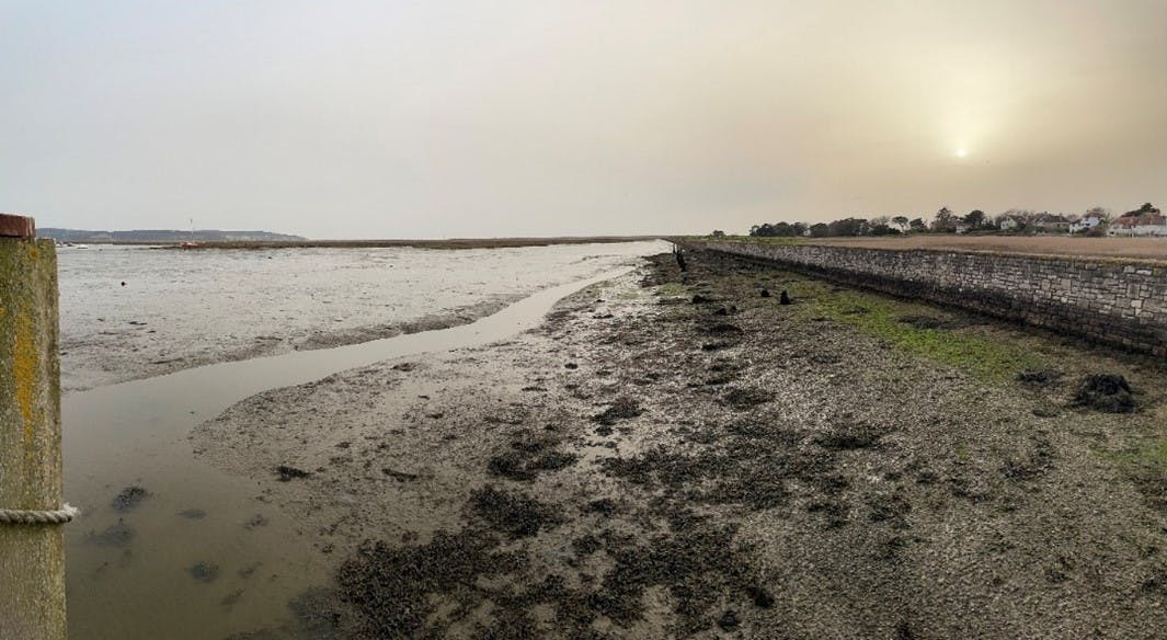 Back of Hurst Castle (Source: Environment Agency)