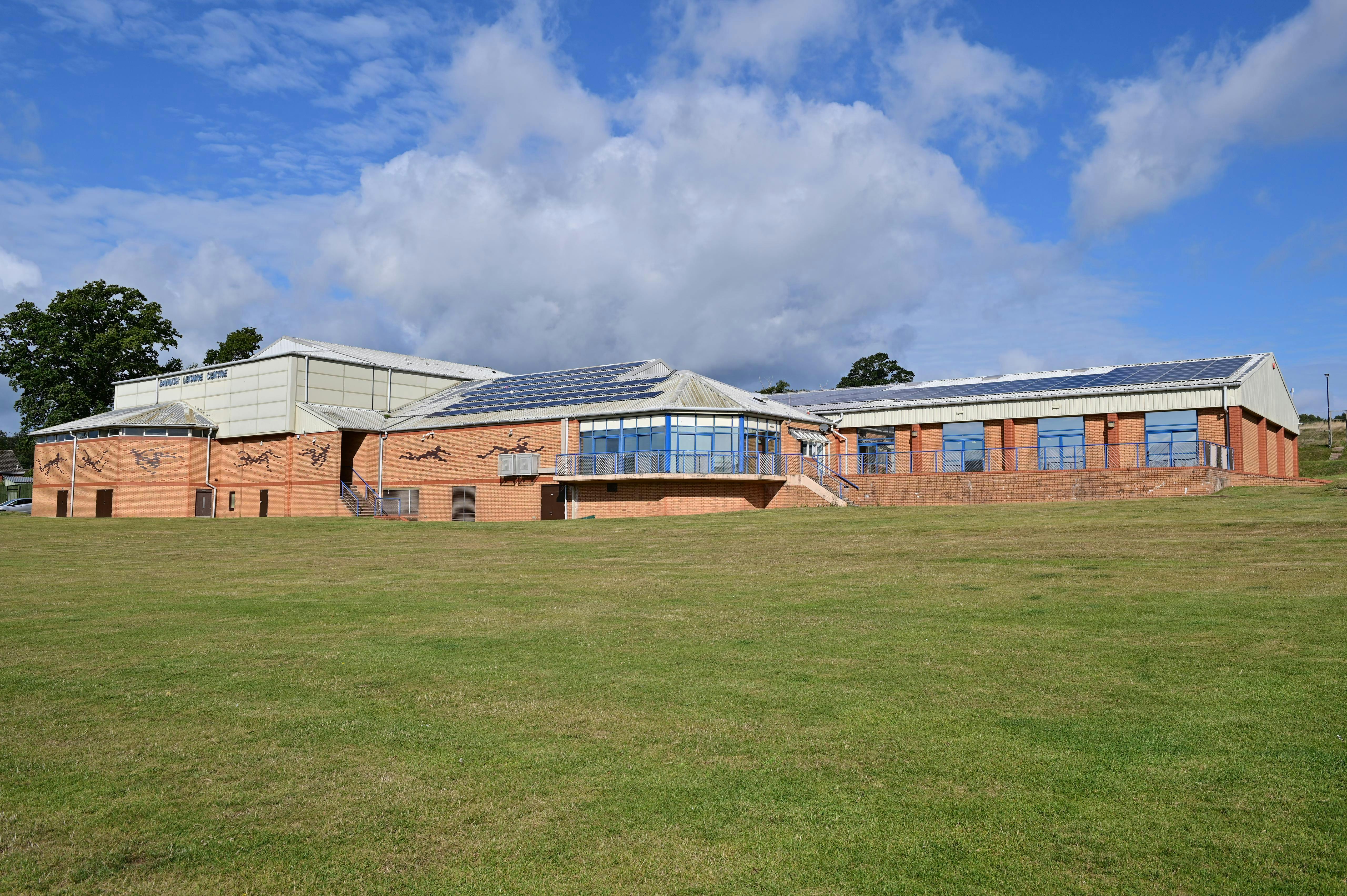 External view of Dawlish Leisure Centre building