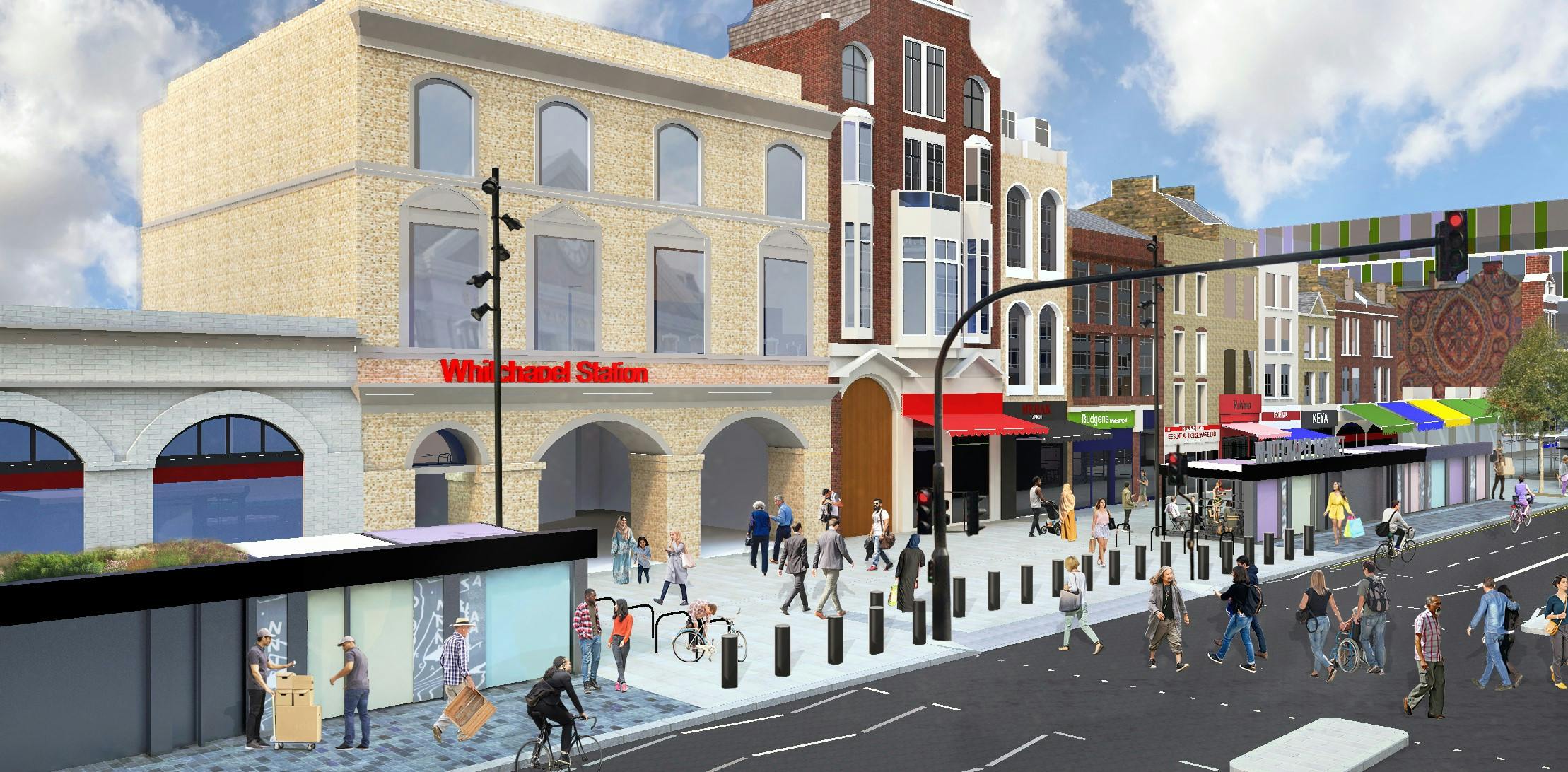 Proposed view looking north towards Whitechapel Station.jpg
