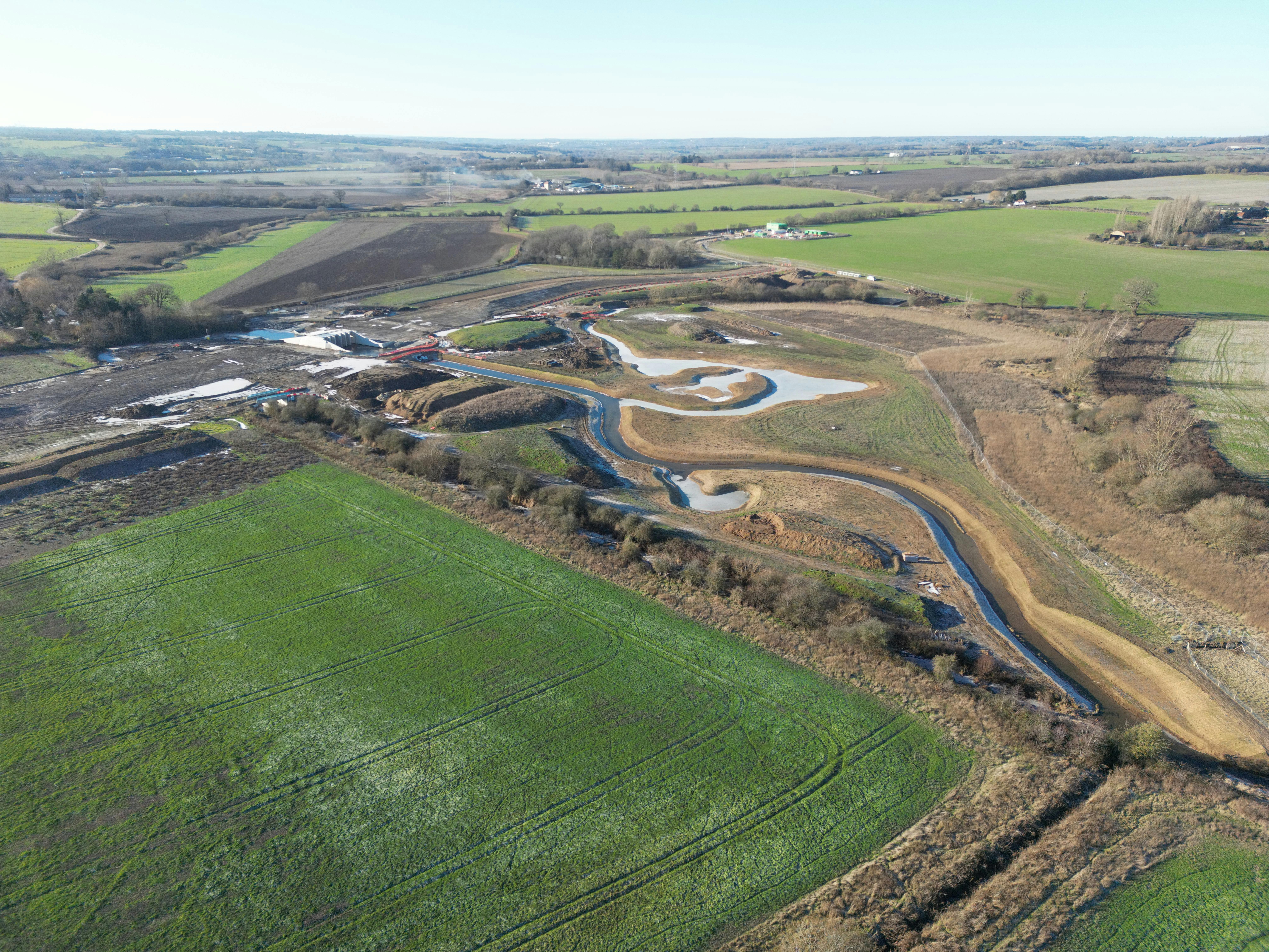 28. Aerial view of the site looking towards the control structure - 04.01.2026.JPG