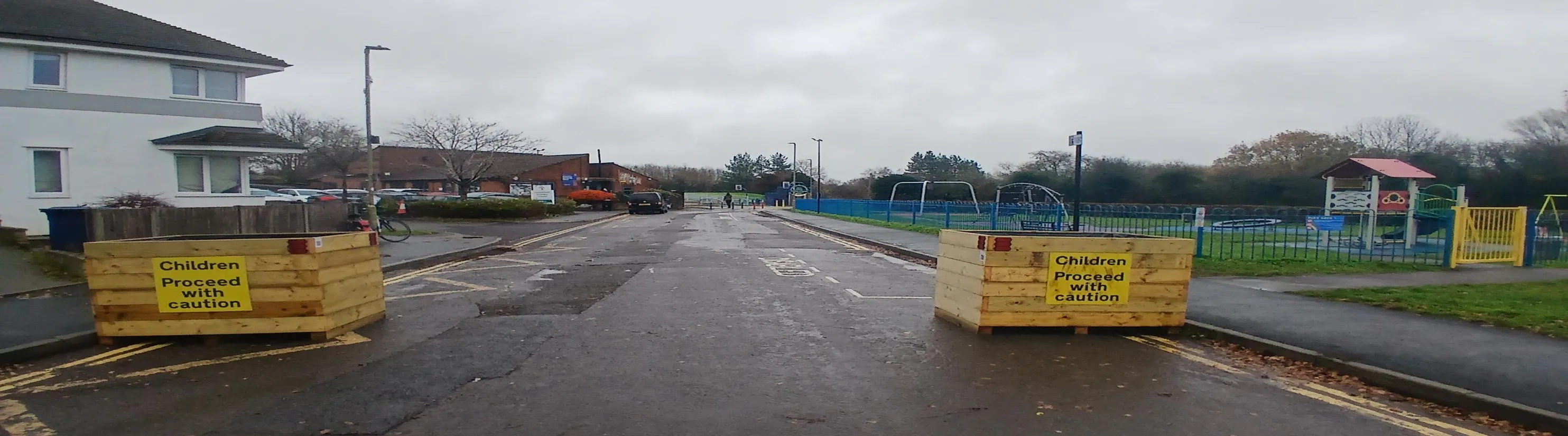 Photo of Wren Road 'School Zone' scheme