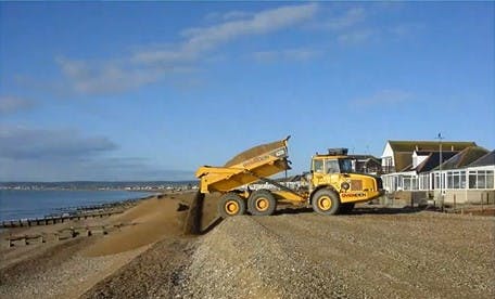 Pevensey beach works.jpg